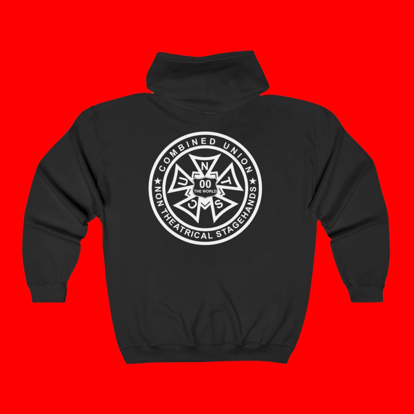 C.U.N.T.S Logo - Full Zip Hooded Sweatshirt