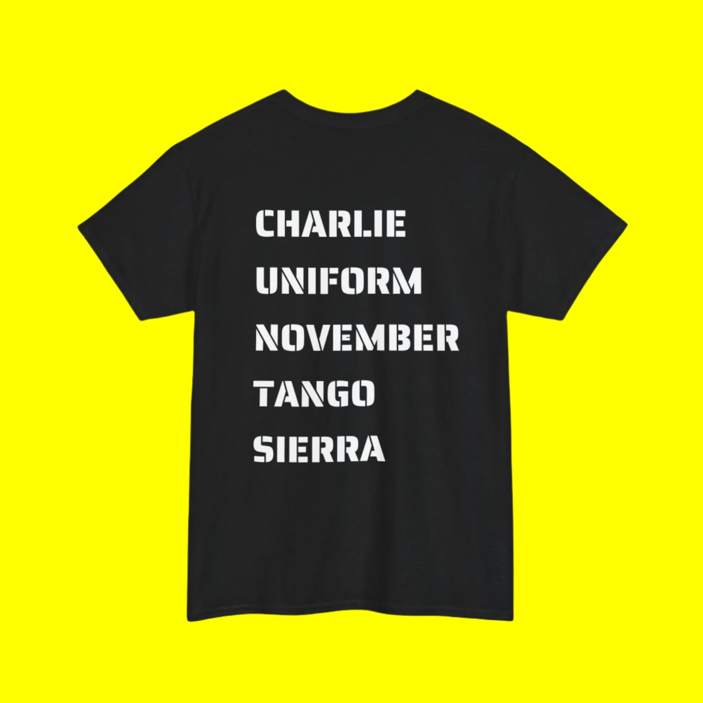 Phonetic Alphabet - Unisex Heavy Cotton Tee