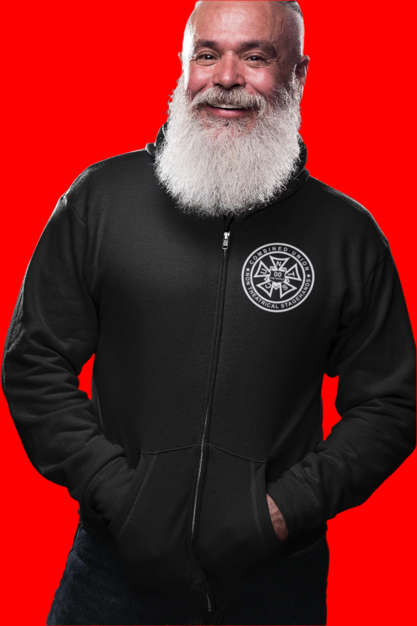 C.U.N.T.S Logo - Full Zip Hooded Sweatshirt