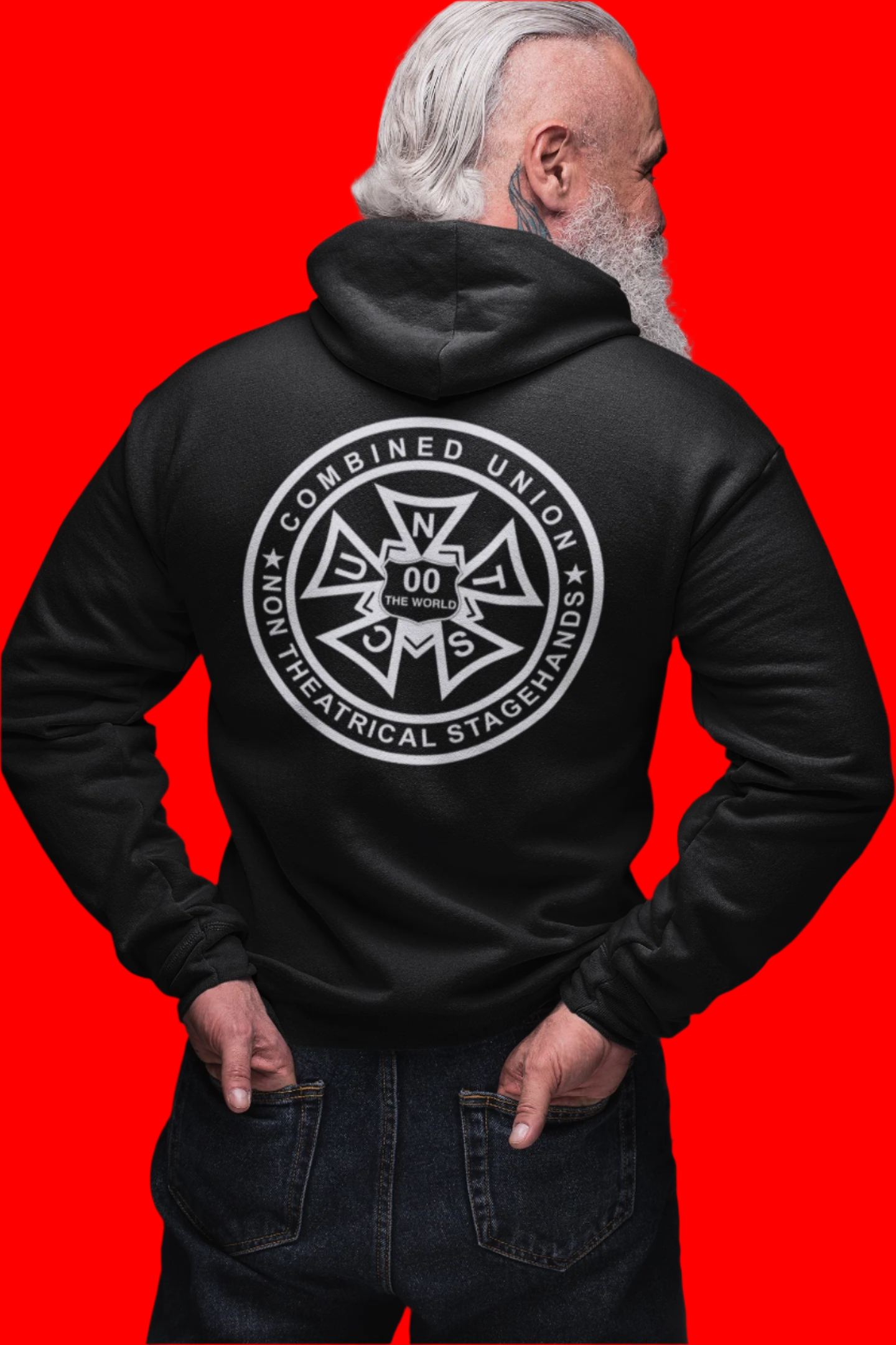 C.U.N.T.S Logo - Full Zip Hooded Sweatshirt