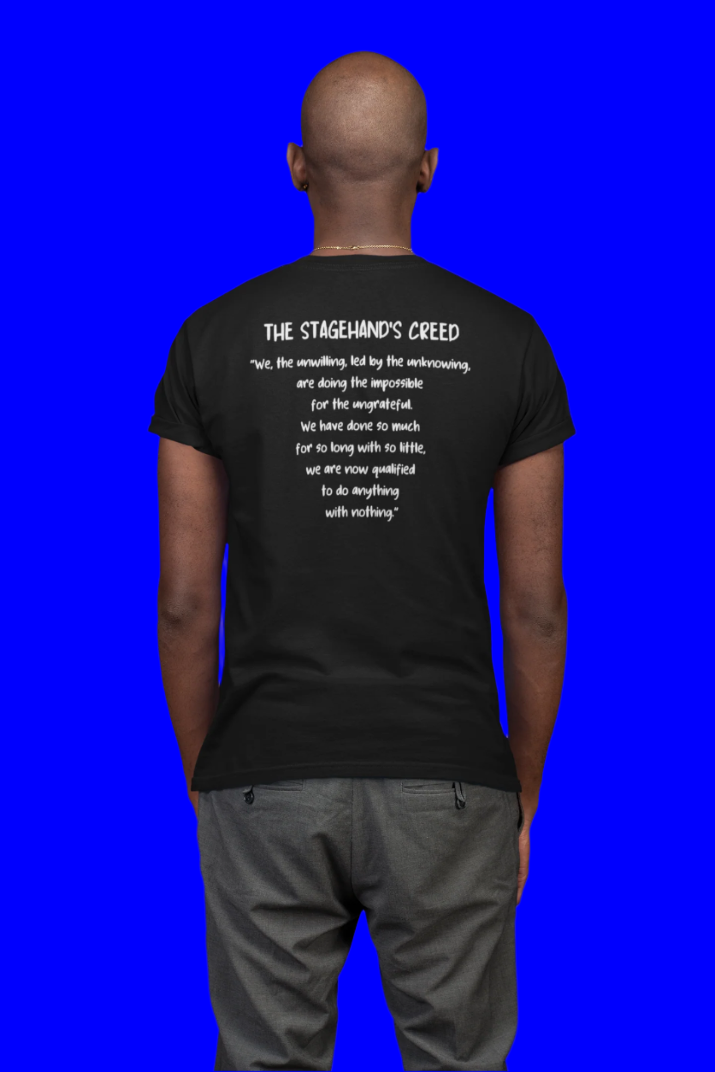 Stagehand's Creed - Unisex Heavy Cotton Tee