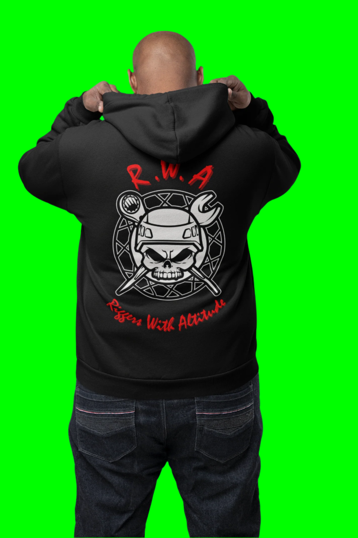 Riggers With ALTiTUDE - Unisex Heavy Blend™ Hooded Sweatshirt