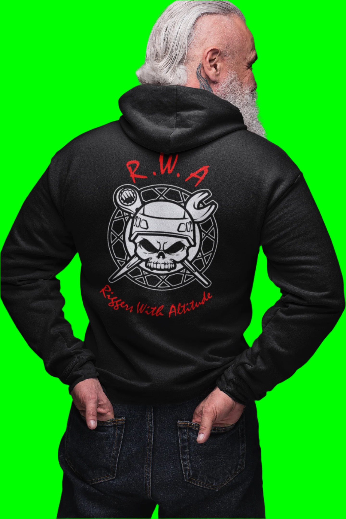 Riggers With ALTiTUDE - Unisex Heavy Blend™ Hooded Sweatshirt