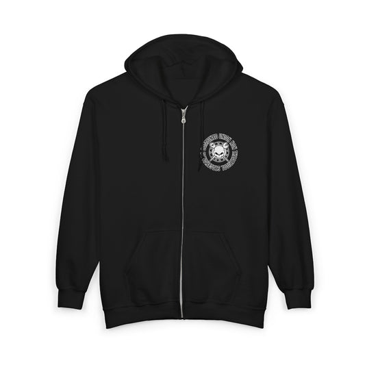 C.U.N.T.S. Skull Logo Zipped Hoodie | Drop Four