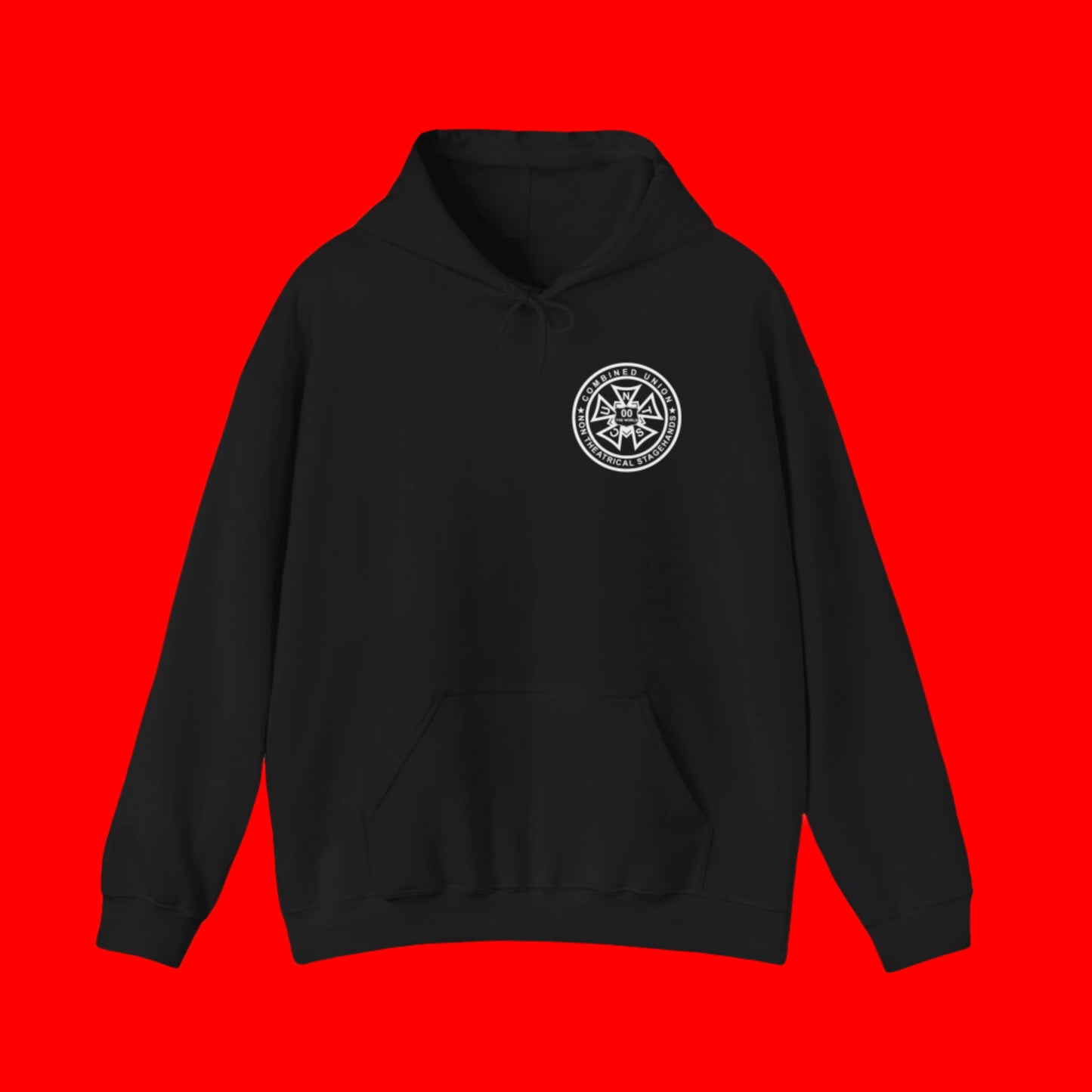 C.U.N.T.S White Skull Logo - Unisex Heavy Blend™ Hooded Sweatshirt