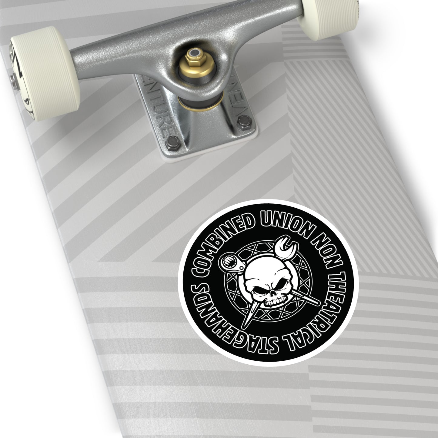 C.U.N.T.S Skull Logo - Round Stickers, Indoor & Outdoor