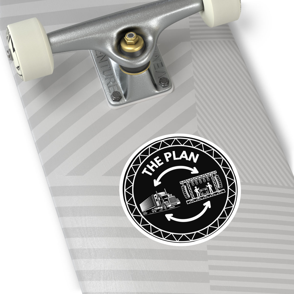 THE PLAN – Road Case Sticker