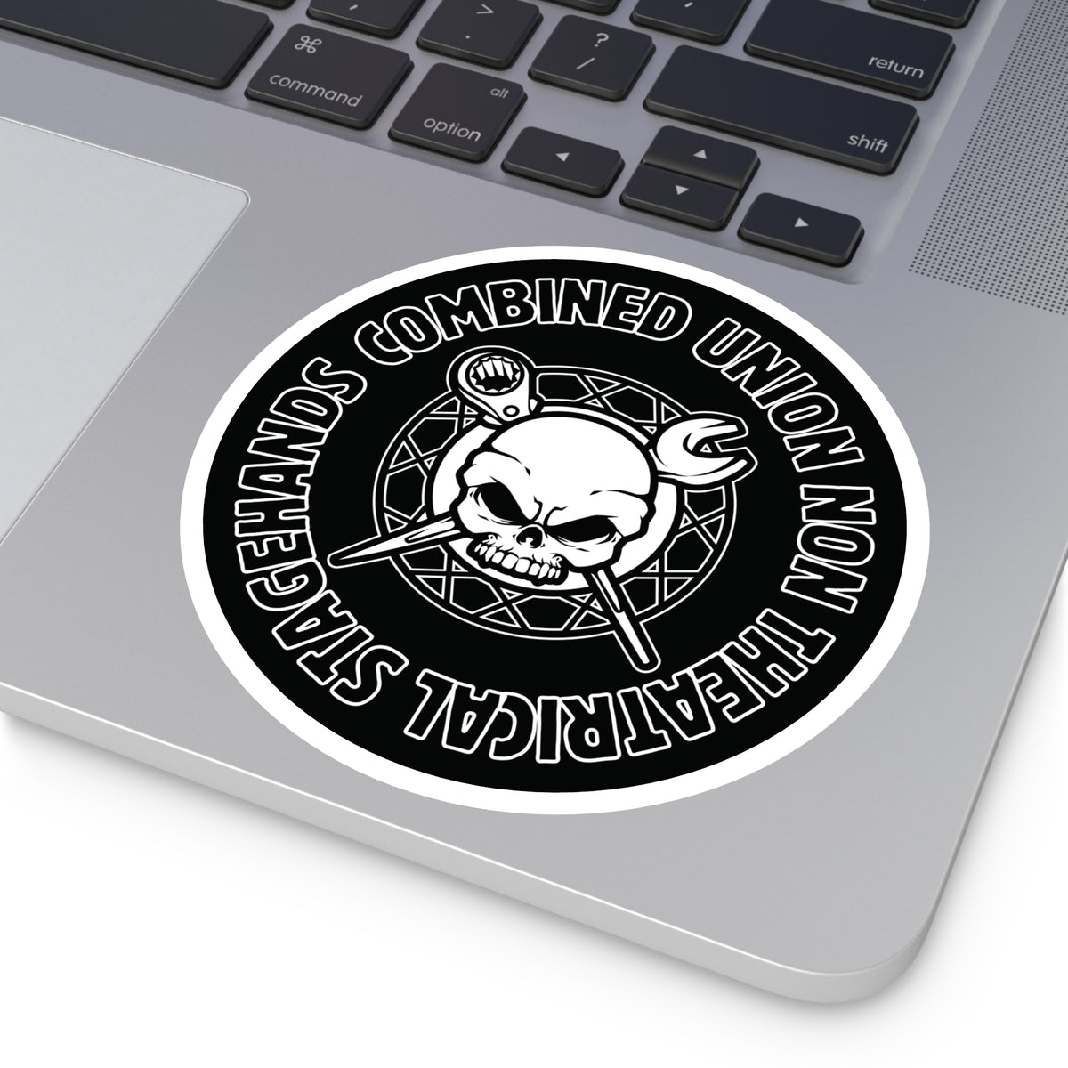 C.U.N.T.S Skull Logo - Round Stickers, Indoor & Outdoor