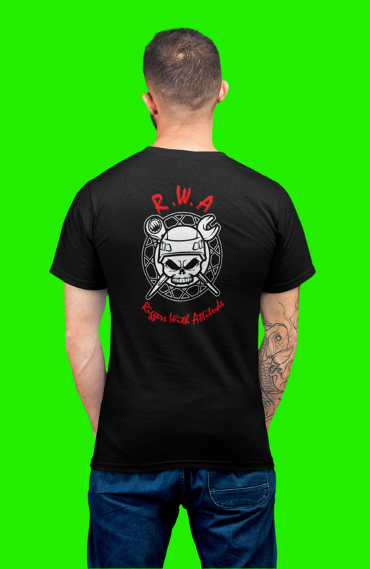 Riggers With Attitude - Unisex Softstyle T-Shirt