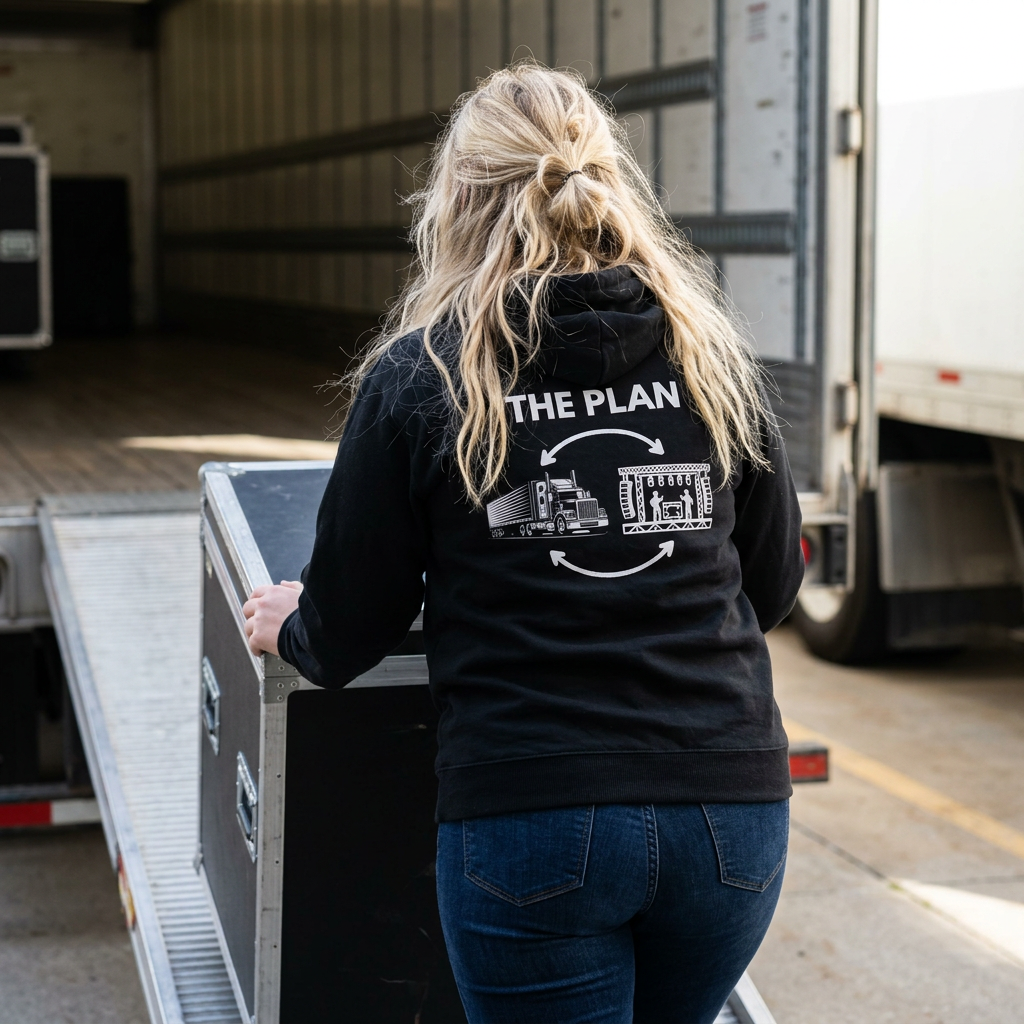 THE PLAN - Zipped Hoodie