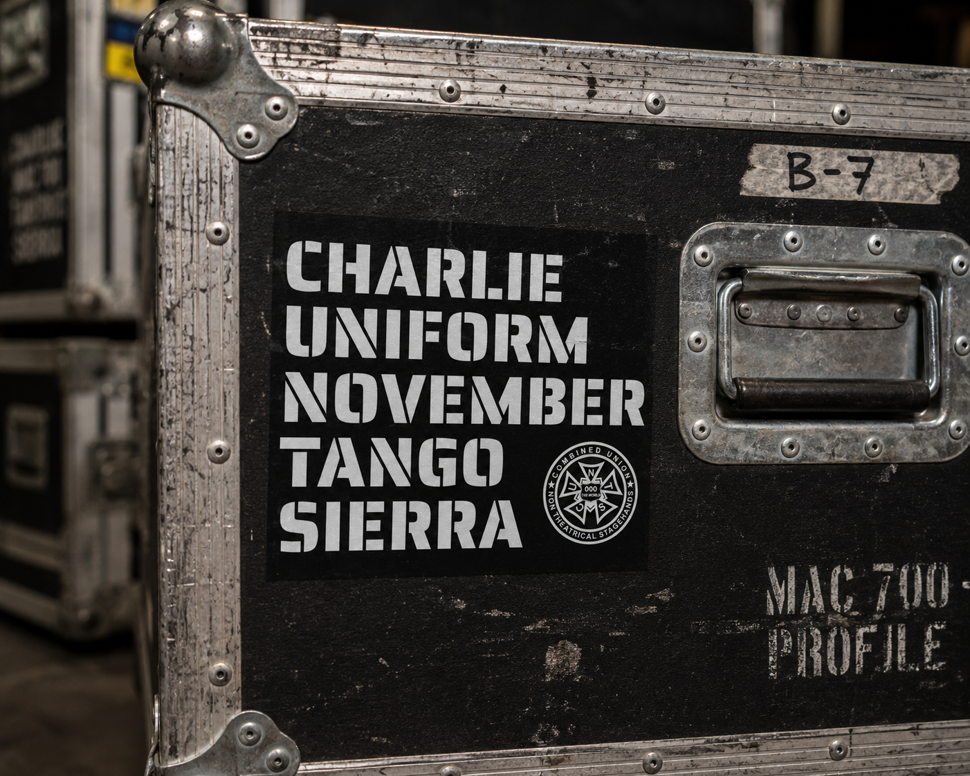 CHARLIE UNIFORM NOVEMBER TANGO SIERRA Sticker