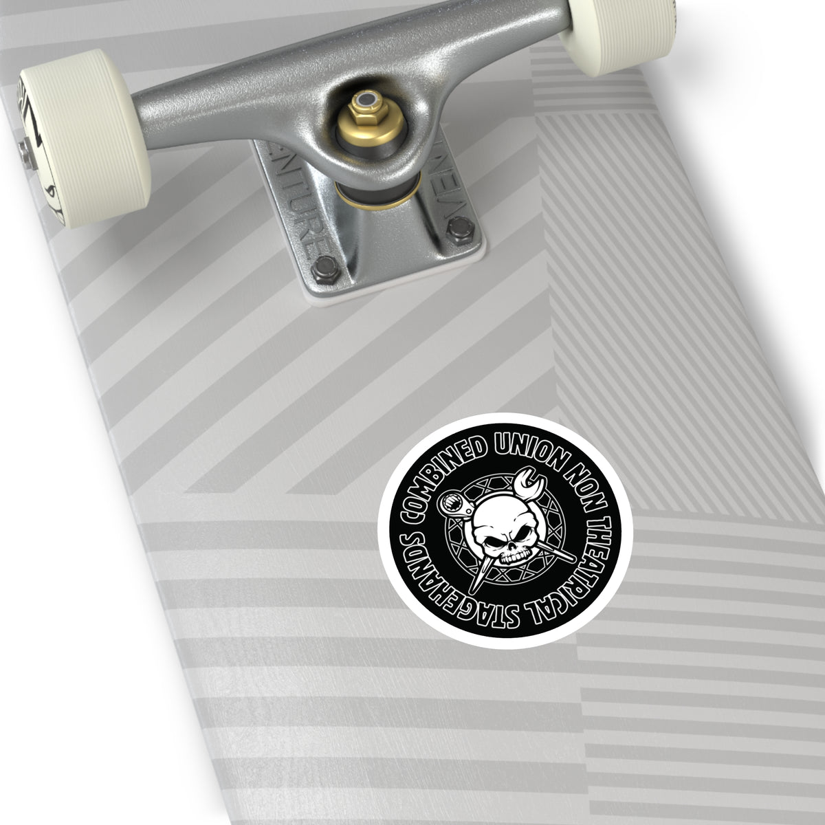 C.U.N.T.S Skull Logo - Round Stickers, Indoor & Outdoor