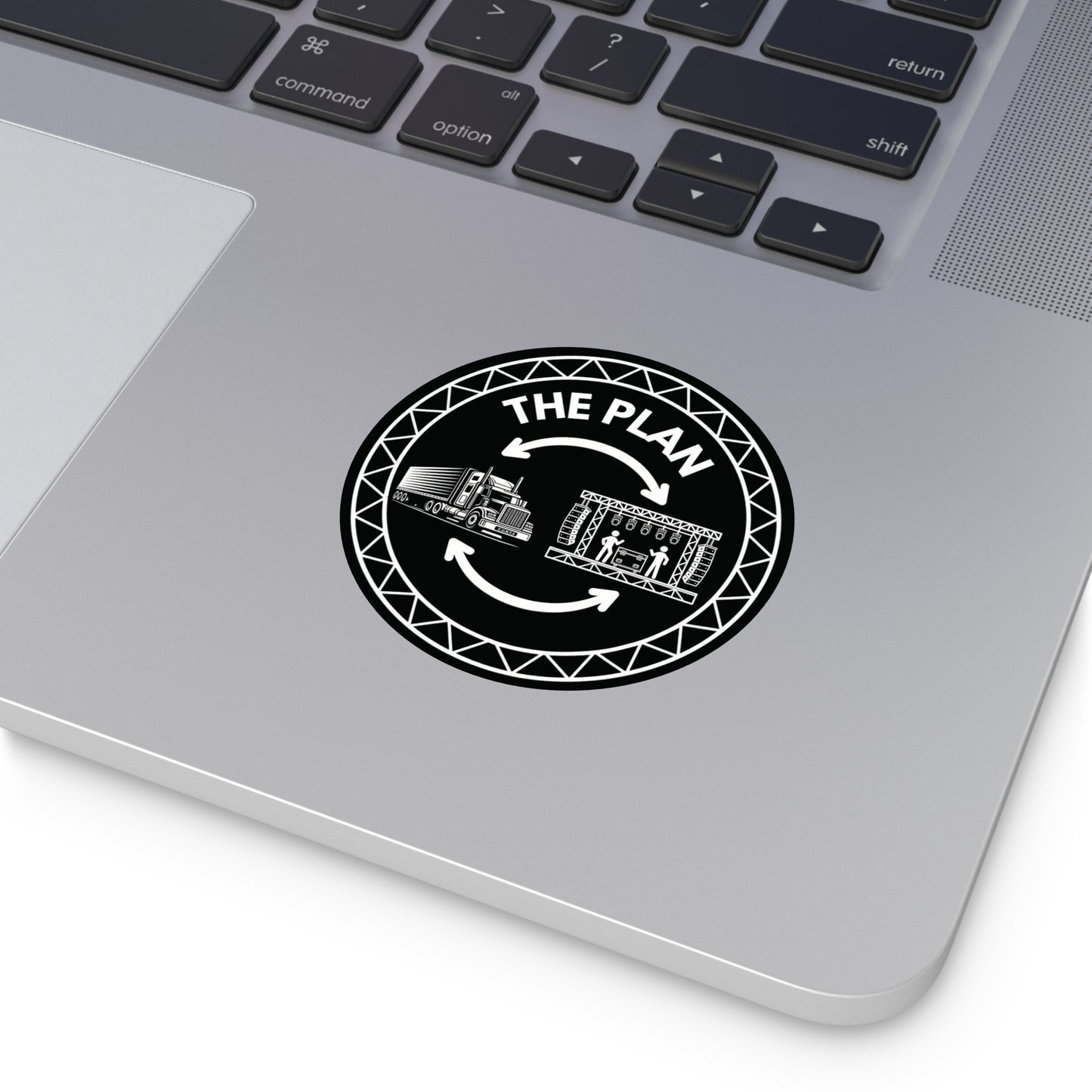 THE PLAN - Road Case Sticker