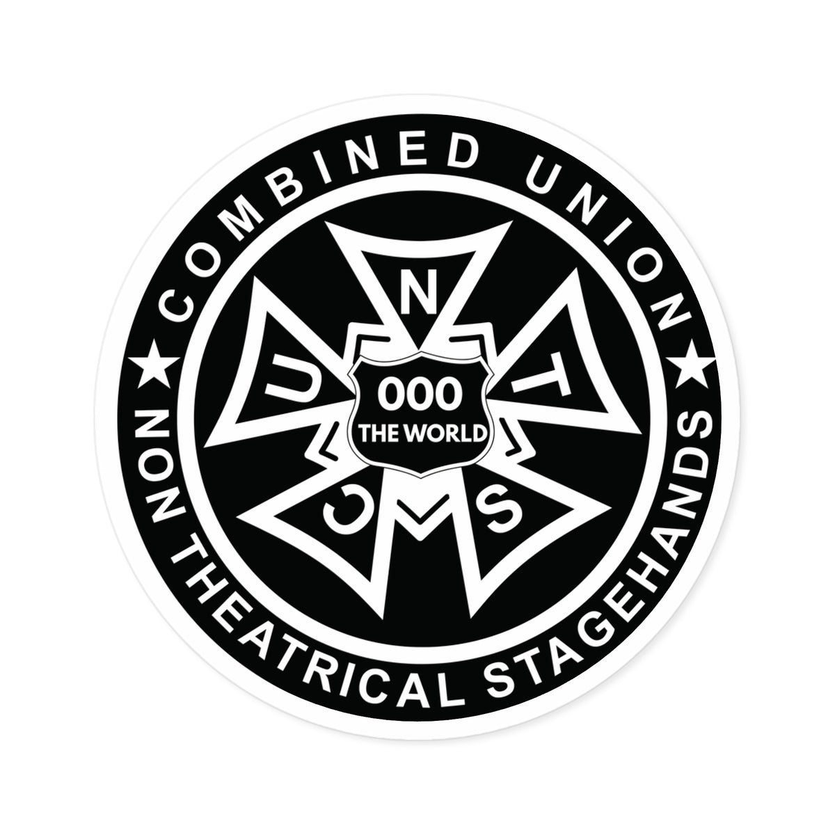 C.U.N.T.S - Road Case Sticker