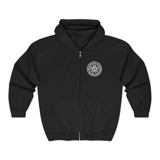 CHARLIE UNIFORM NOVEMBER TANGO SIERRA — ZIPPED HOODIE
